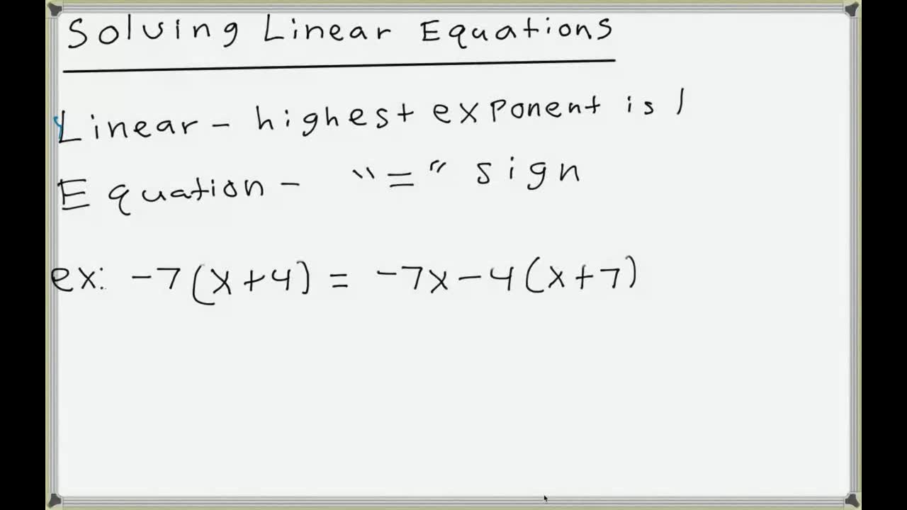 Section 1.5 Linear Equations, Functions, Zeros, and Applications ...