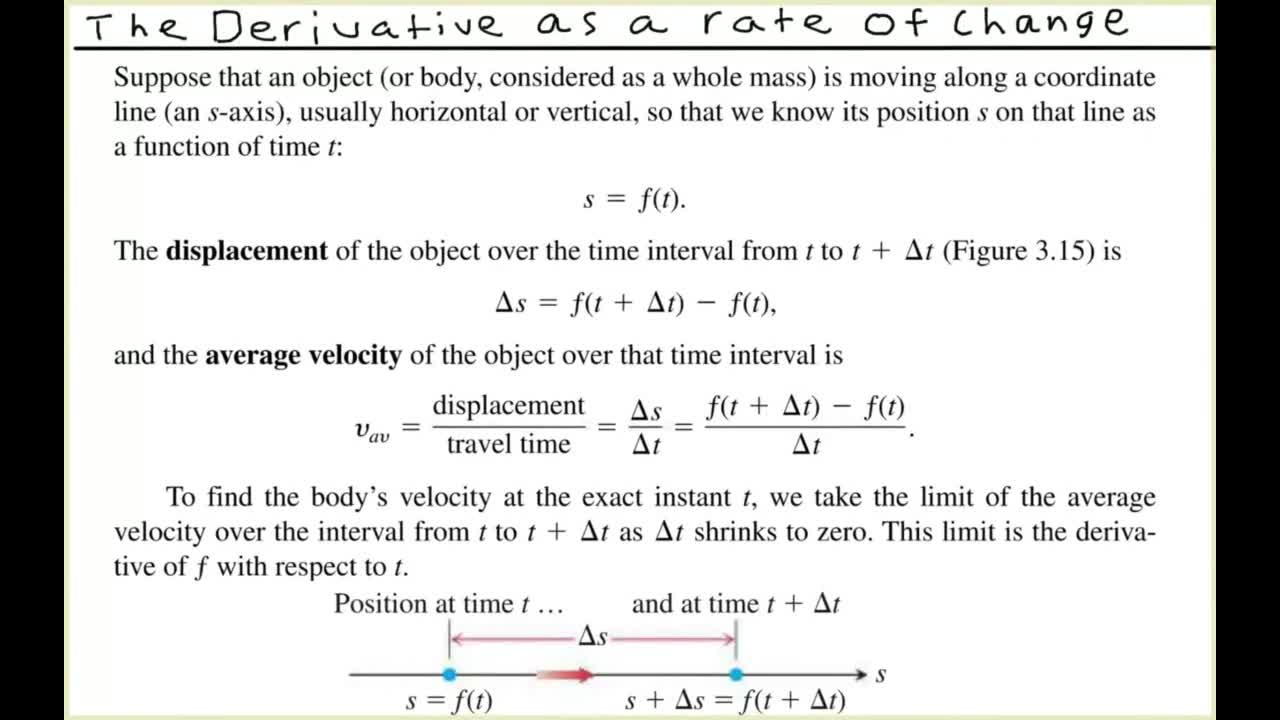 Section 3.4 The Derivative as a Rate of Change | Lumina Media Player
