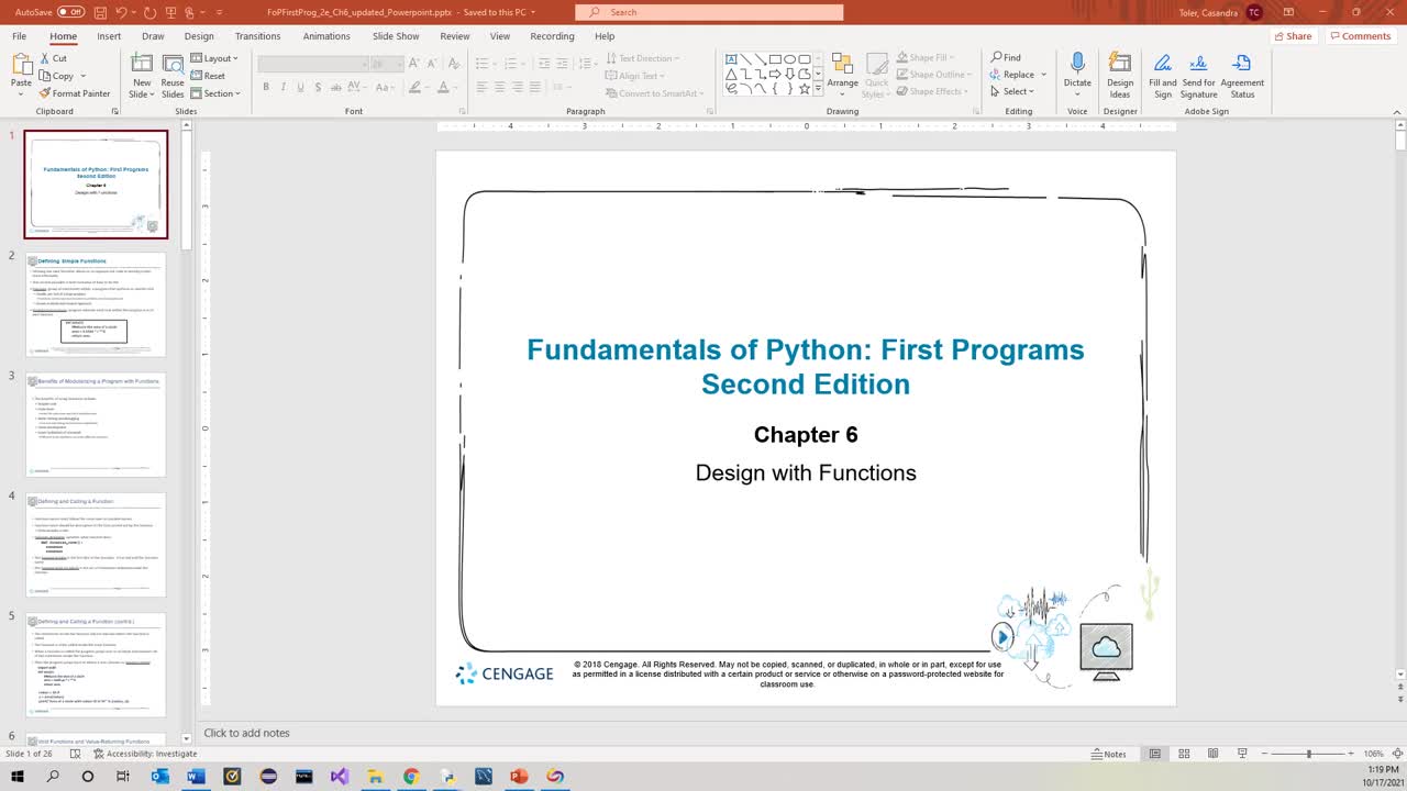 ITSE 1429 Chapter 6_1 (Basic functions) | Lumina Media Player