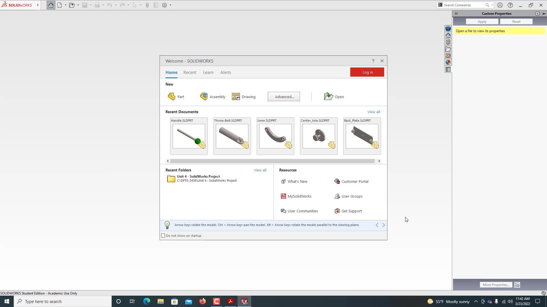 Throw-Bolt_Mechanism_Assembly | Lumina Media Player